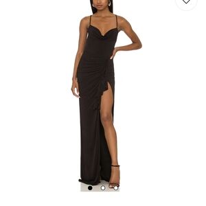 NWT Katie May Juicy Black Maxi Dress